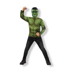 Rubie's Marvel: Avengers Endgame Child's Hulk Costume Top & Mask, Medium